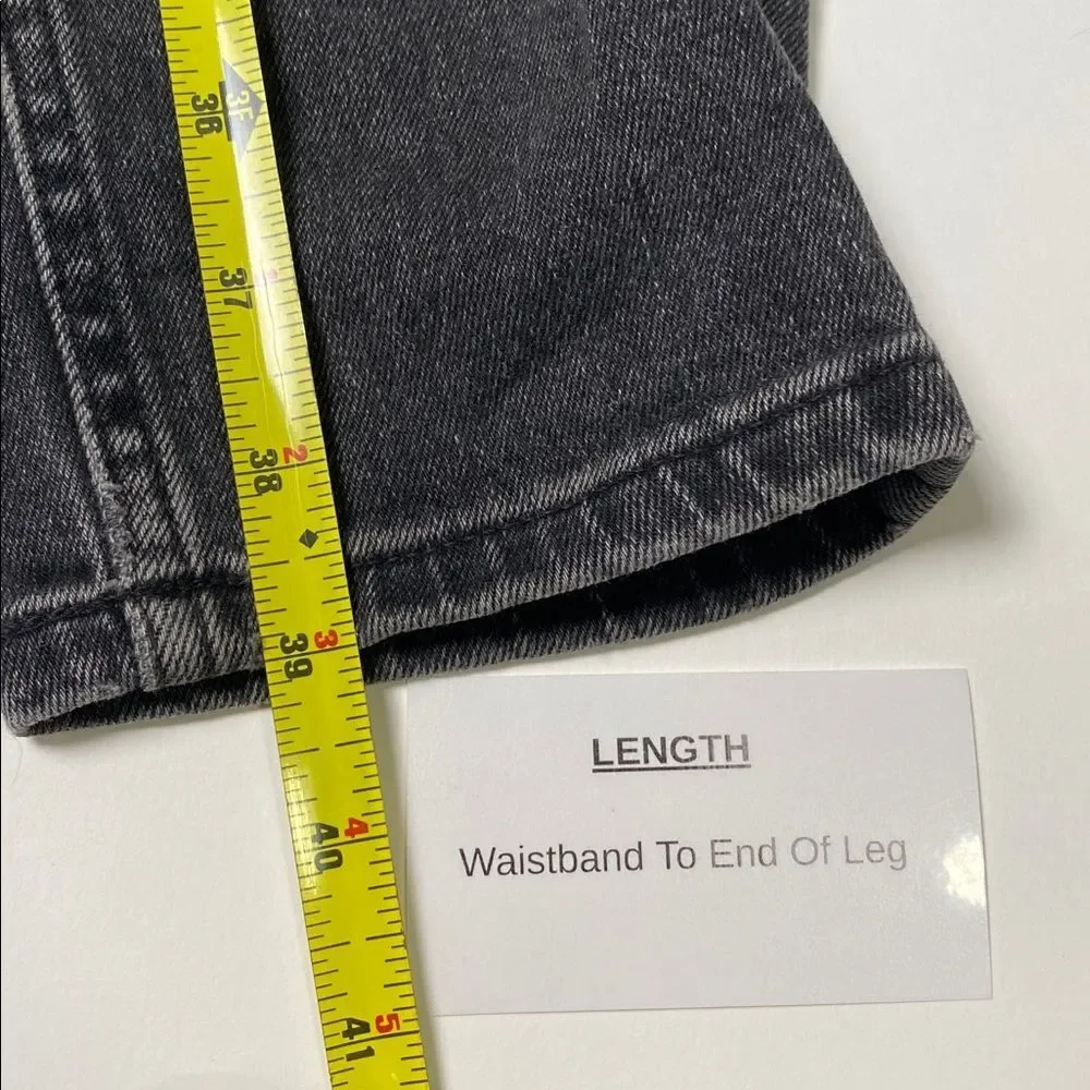 Everlane Black High Rise Skinny Jeans Size 28 Tall Denim Minimalist Classic